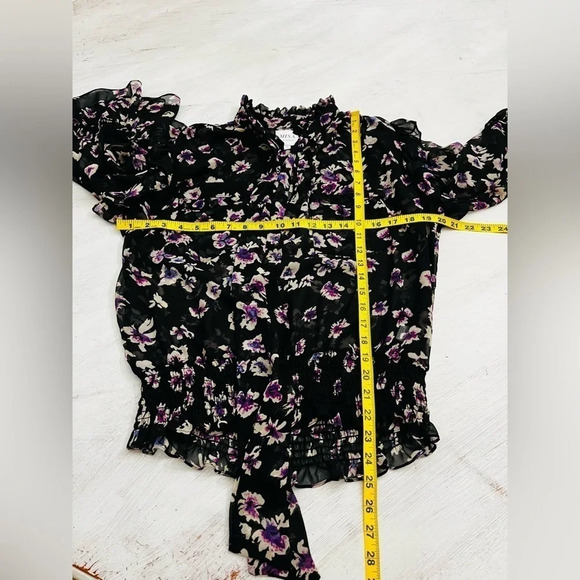 MISA Los Angeles Lillie Neck Tie Top Size Small NWOT $246 - Picture 14 of 16
